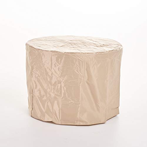 Christopher Knight Home Rogers Propane Fire Pit Round 32" Top-40,000 Btu, Round, Grey #TOP7