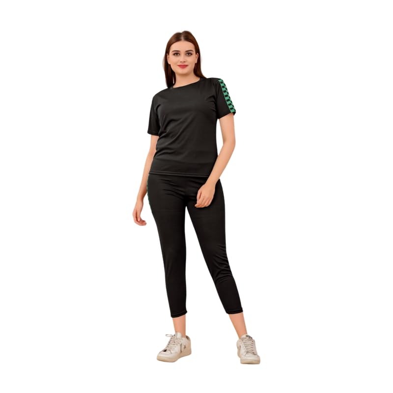 Women's Active Wear Track Suit Set Sportswear Top & Bottom Set for Women Western for Fitness & Workout, Gym, for Women-image-36