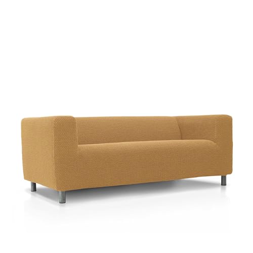 Housse de canapé KLIPPAN jaune protecteur élastique jacquard
