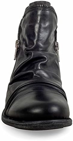 Miz Mooz Women's Luna Ankle Boot, Black, 11 M US | Image 2