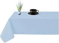 Vista 17 de Mantel rectangular – Mantel decorativo para banquetes, cocinas de fiesta, comedor, 400 hilos y 100% algodón centro y mantel de té, paquete de 5