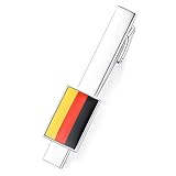 Krawattenhalter besteht aus Messing, das frei von Nickel, Cadmium und Blei ist und mit Korrosionsschutzstahl überzogen ist. Wir garantieren eine hohe Qualität bei allen unseren Krawattenklammern, die lange haltbar bleiben.
