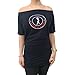 Country Girls Clothing H.O.A.T. (Hottest of All Time) Navy Off The Shoulder Women's Dress (US, Alpha, Medium, Regular, Regular, Navy)