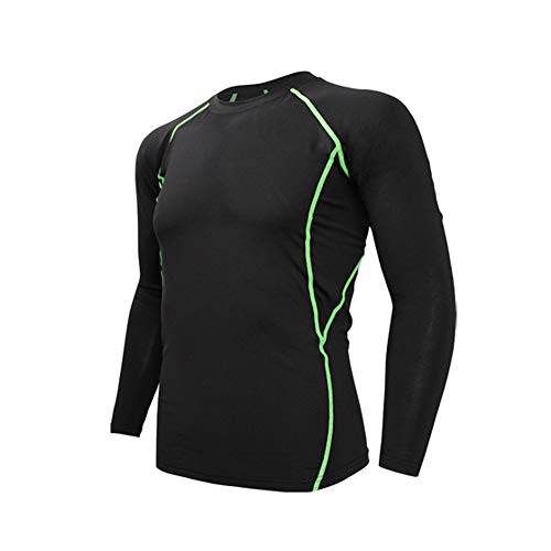 T-shirt de compression sport gainant et respirant avec manches longues BaronHong