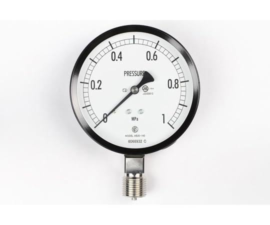 長野計器 普通形圧力計 &Phi;100 立形A枠 -0.1～0.1MPa 検査証明書付 AE201430.1-M