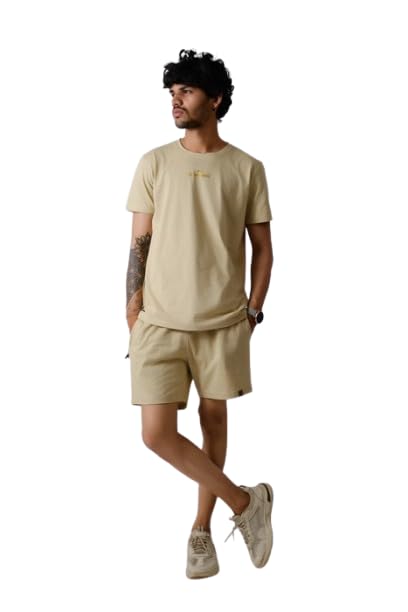 Co-ord Cold Turkey Solid Set Majestic Classic Set Nightwear T-Shirt & Shorts Casual Wear | Night Outfits,-image-12
