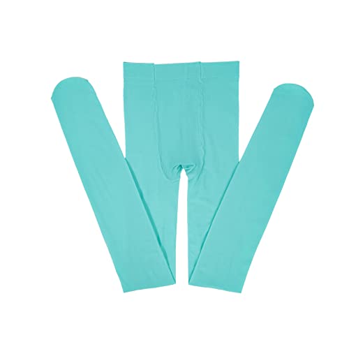 Solid Color Pantyhose for Toddler Kids Girls Stretchy Tights Ballet Dance Pantyhose Nylon Stockings (GN1, 4-6 Years)