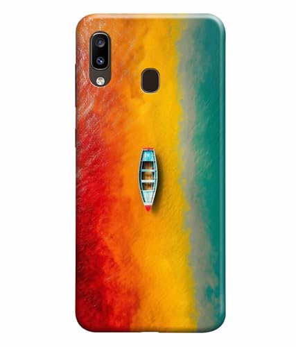 Image of Printed Hard Back Case Cover & Compatible for Samsung Galaxy A20 / Samsung A30 / Samsung M10S | Nature Vector Art (Multicolor) - D1207