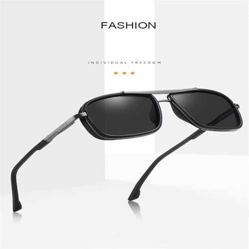Lunettes de soleil polarisées homme anti-éblouissement cyclisme rétro