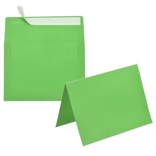 Enveloppes A7 à fermeture adhésive et cartes pliées pour envoyer vos invitations facilement