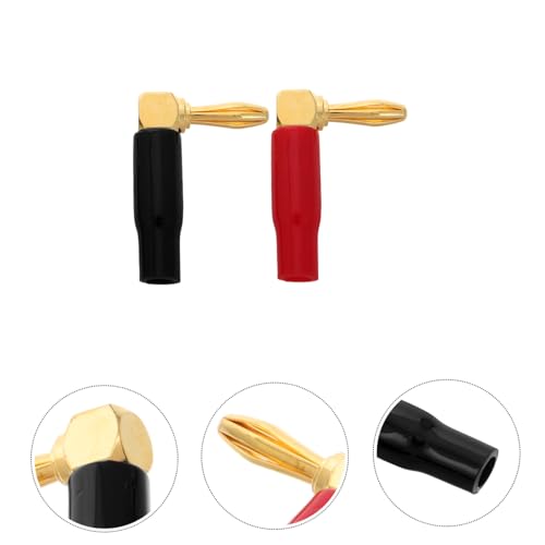 Cable de altavoz con conector banana de audio para configurar su cine en casa 7