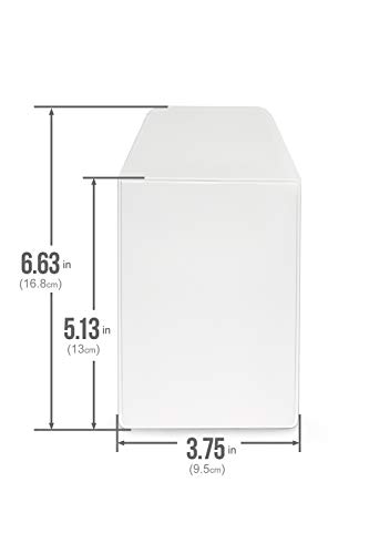 Gadget Nerds PVC-PP-V001 5X Flat White No Flap Super Duper Thick Pocket Protectors thumb #1