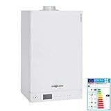 Artikelnummer: B1KC011 Viessmann Vitodens 100-W 26 kW Gas-Brennwert-Kombiheizgerät Aufputzmontage