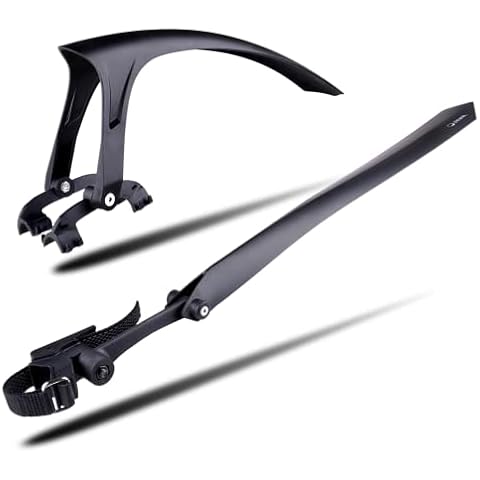 RBRL 700C Fahrrad Schutzblech Rennrad-Schutzblech-Set, für Rennrader, für 20-24-Zoll-Faltrad-Schutzbleche, Quick-Release-Befestigung, 5,11 oz Cover