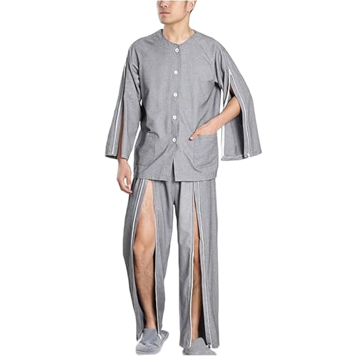Vêtements de rééducation haut de gamme faciles à enfiler pour hommes