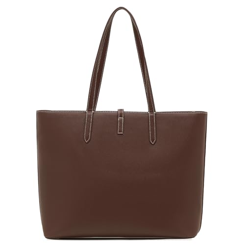 Image of Miraggio Sabine 16 Inch Laptop Tote Bag For Women Office Use | Office Tote Bag With Padded Laptop Sleeve And Zipper Closure | Stylish Totes
