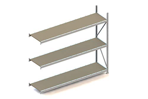 MR AR 2200 x 2600 x 650 vzk kpl. mit Spanplatten mit 3 Böden MINI-RACK