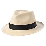 [エロイベルナール] パナマハット 帽子 メンズ レディース Teardrop Panama Hat（ティアドロップ パナマハット） ナチュラル XXLサイズ ebc051-natural-XXL