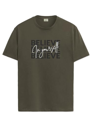 Image of ADRO Tshirt for Men | Printed T Shirt for Men | 100% Cotton Regular Fit T-Shirt |Printed T Shirt