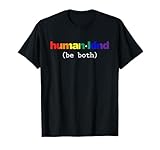 Human-Kind Be Both Anti-Bullying Inspirational LGBT T-Shirt