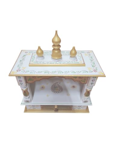 Kamdhenu art and craft Wooden Temple/Home Temple/Pooja Mandir/Pooja Mandap/Temple (28)