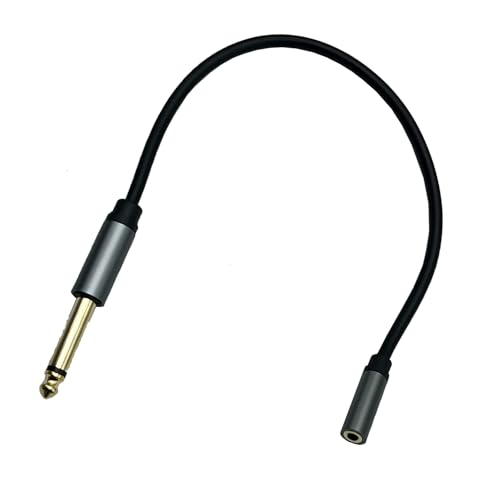 Cable TRS hembra de 3.5 mm para conectar teclados y pianos electrónicos en el estudio en casa