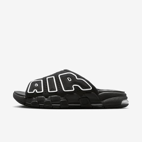 Men's Black Air More Uptempo Slides by NIKE2
