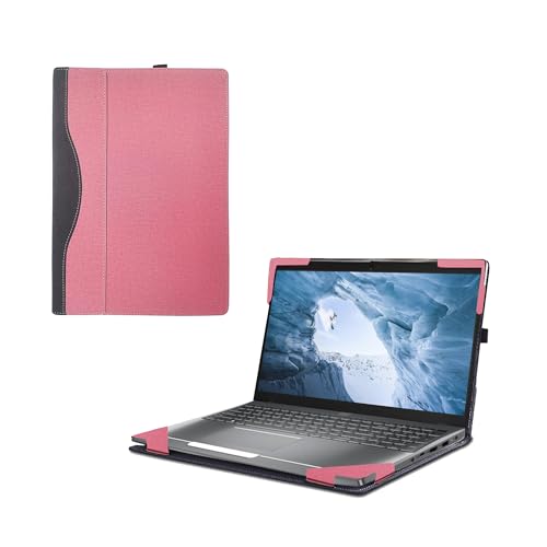 Funda para portátil Lenovo IdeaPad 1 15.6'' PU cuero rosa