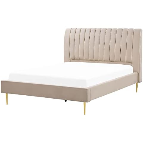 Modern Velvet EU King Size Bed Frame Marville Cover