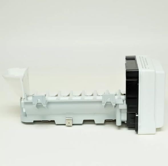 Refrigerator Ice Maker Assembly Replaces for Maytag MFI2570FEZ07 MFI2570FEW04 MFI2570FEZ01 MFI2570FEZ02 MFI2570FEZ03 MFI2570FEZ04 MFI2570FEZ05 MFI2570FEZ06 MFI2570FEZ08 MFI2570FEZ09 Refrigerator