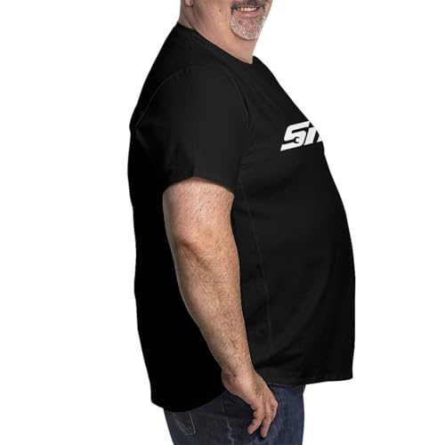 Snap-On Big Size Men's T-Shirt Mens Soft Shirts Short-Sleeved Tee4