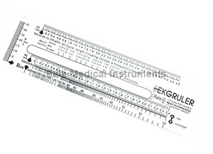 EMI EKG Ruler # 422 EKG Student Pocket Reference Guide