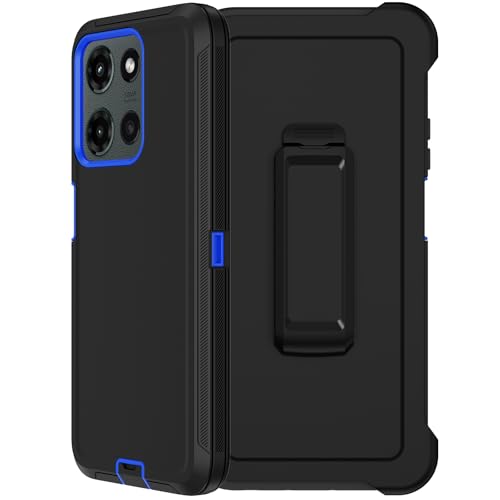 Coque Motorola Moto G 5G 2025 avec clip ceinture et 2 verres trempés