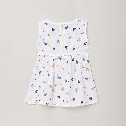 Image of The Boo Boo Club 100% Organic Cotton Muslin Printed Frock Dress for Baby Girls and Kids