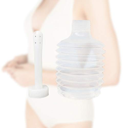 Exceart 12Pcs Disposable Enema Douche Applicator For Women Enema Bulb Syringe Vaginal Cleaner Enema Cleanser Vaginal Douche (Transparent) #TOP3