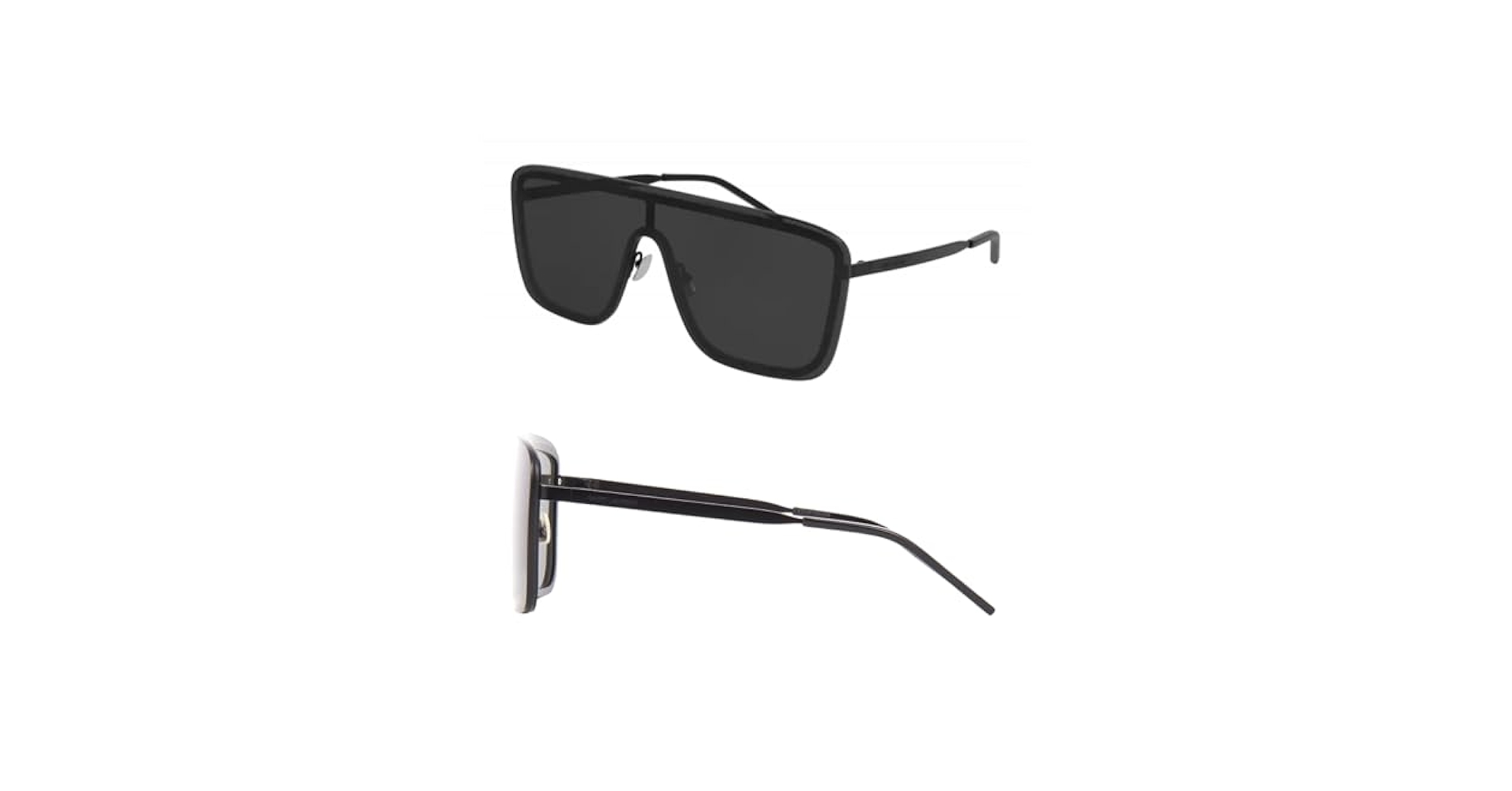 Saint Laurent サンローラン 364 MASKブラックサングラス Saint Laurent™ SL 364 Mask Ace Shield Sunglasses | EyeOns.com
