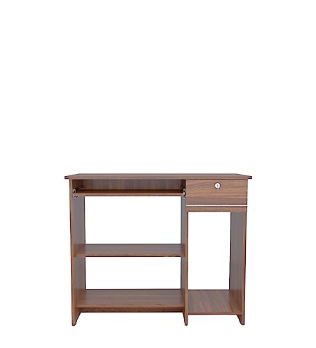Image of COUCH CULTURE Bingo Engineered Wood Study Table | Multi-Purpose Study Table | Computer Table for Students | Office Table with 1 Drawers | Desk for Work from Home | 1 Year Warranty - Leon Teak