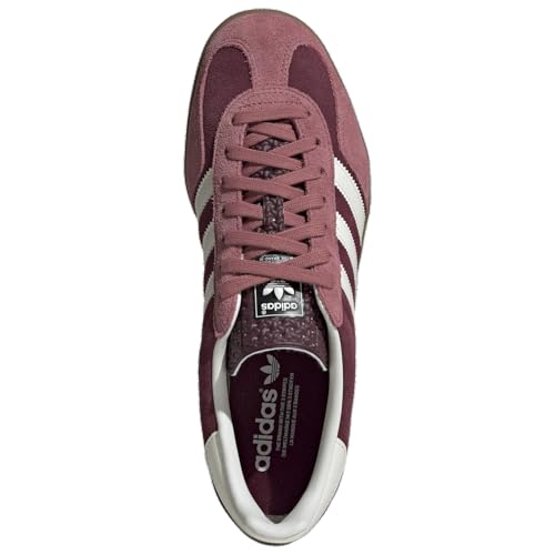 adidas Originals Gazelle Indoor Mens Sneaker (Maroon Crimson White, 10.5)4