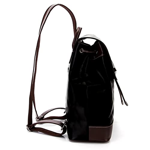 Sac à dos ordinateur portable en cuir PU aux finitions soignées - 4