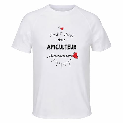 T-shirt sport apiculteur homme pour entraînement running et outdoor