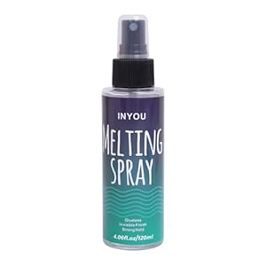 Generic Lace Melting Spray And Holding Spray, Extra Hold Melting Spray for Lace Wigs, Wig Melting Spray Strong Natural Forming Hold with Fast Drying/No Residue 4.06 Fl Oz, Clear