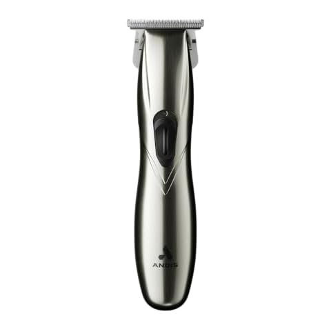 Andis 32270 Slimline Pro GTX Cordless Beard Trimmer, Lithium Ion T-Blade Trimmer, Close Cutting T-Blade Zero Gapped, Chrome Cover
