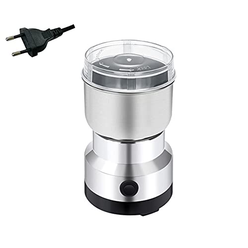 DONTZ Molinillo eléctri Multiusos de café en Grano, fresadora de Acero Inoxidable para Semillas, Especias, s, nueces