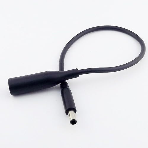 100Pcs DC/AC Power Charger Converter Adapter Cable 7.4mm to 4.5mm for Dell 1FT
