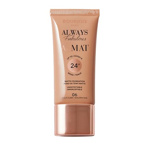 Bourjois | Always Faboulous Airmat | Base de maquillaje | Tono Golden Sun 006 | 3 gr