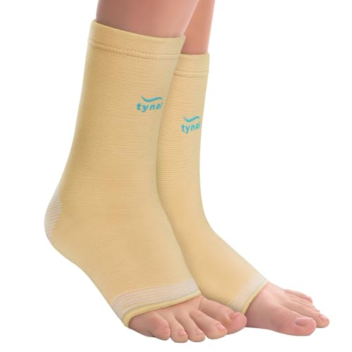 Image of TYNOR Anklet, Beige, Small, 1 Pair