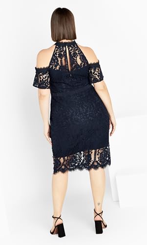 Image of City Chic Plus Size Dress, Pippa Lace Dress