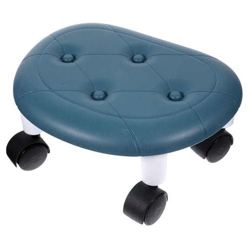 MOTHNUR 多機能転ローラー付き低座スツール 軽量耐久 属製 省スペース設計でリビング 浴室 オフィス対応 快適長座れるミニ携帯用家具アクセ