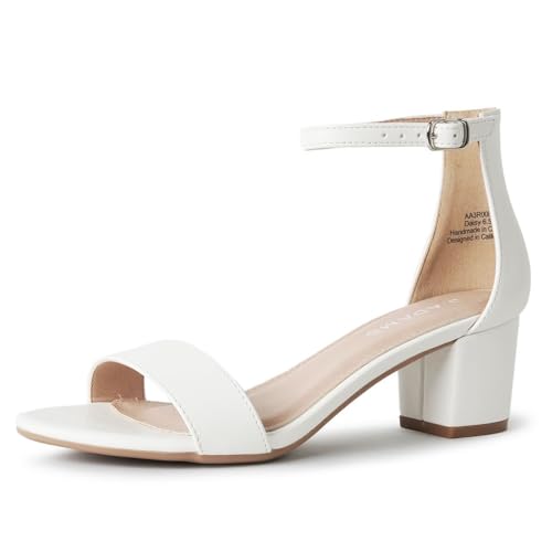 J-Adams-Daisy-Heeled-Sandals-For-Women-Ankle-Strap-Low-Block-Open-Toe-Dress-Pumps-Chunky-Heels-For-Women-Shoes-For-Women-Dressy-Sandals-For-Bridal-Shoes-Wedding-Shoes-Womens-Summer-Sandals