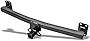 Class 3 III Black 2' Rear Bumper Trailer Tow Hitch Towing Mount Receiver Tube for 04-10 Volkswagen Touareg / 04-10 Porsche Cayenne / 07-15 Audi Q7